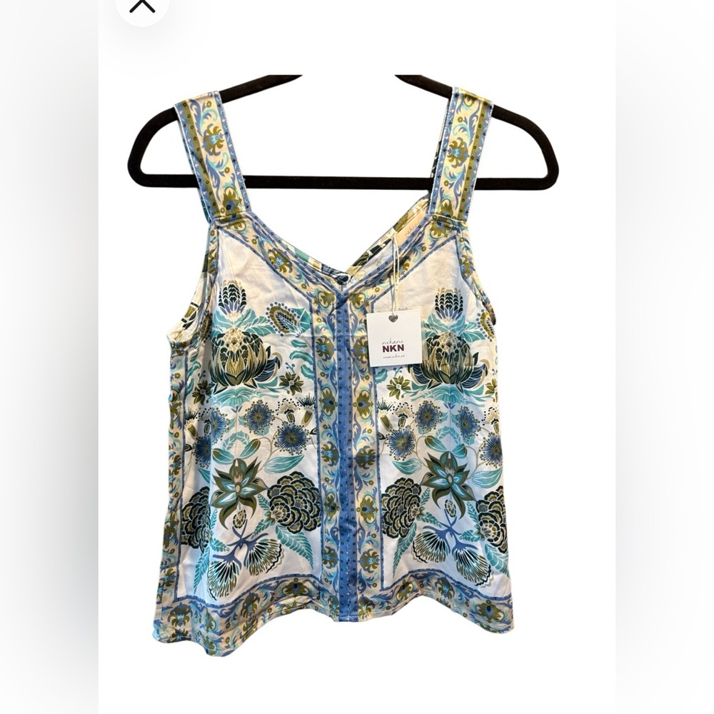 V-Neck Tank by Nekane/NKN Floral Small